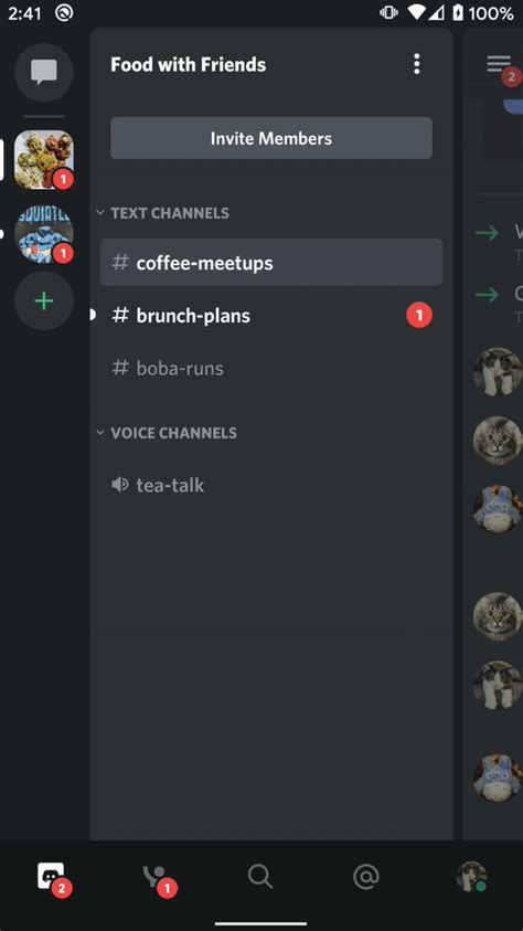Tabs to Android! – Discord.